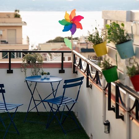 B&B Fuori Squadro - In Centro Con Terrazza Relax Vista Mare Reggio di Calabria Bagian luar foto